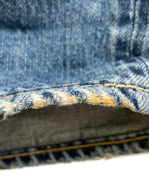 Hysteric Glamour（ヒステリックグラマー）Hysteric Glamour (ヒステリックグラマー) スタッズダメージ加工デニムパンツ　0242AP03 インディゴ サイズ:32の古着・服飾アイテム