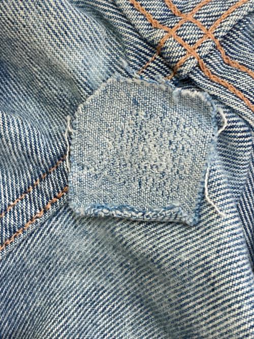 YLEVE（イレーヴ）YLEVE (イレーヴ) 13.5oz DENIM BAGGY FADE　168-4140545 ブルーの古着・服飾アイテム