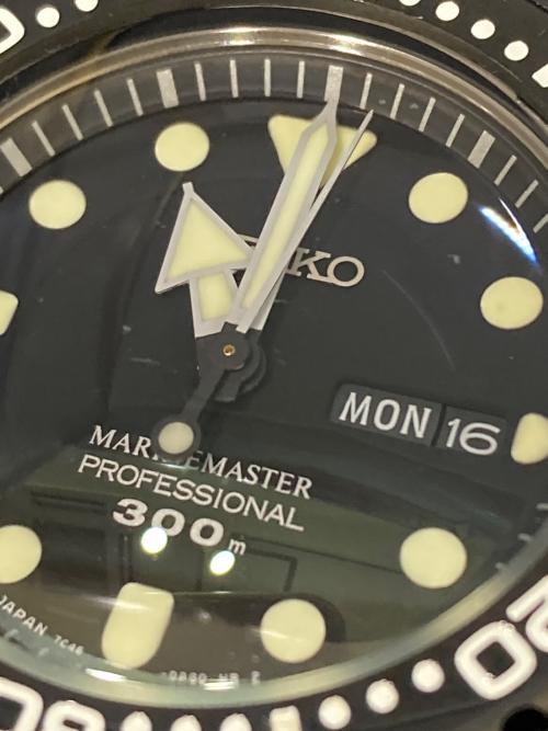 SEIKO（セイコー）SEIKO (セイコー) プロスペックス マリーンマスター ブルーオーシャン　SBBN035/7C46-0AG0 ブラックの古着・服飾アイテム