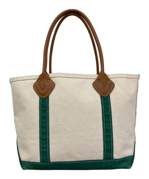 L.L.Bean（エルエルビーン）L.L.Bean (エルエルビーン) レザーハンドルビーントート ベージュの古着・服飾アイテム