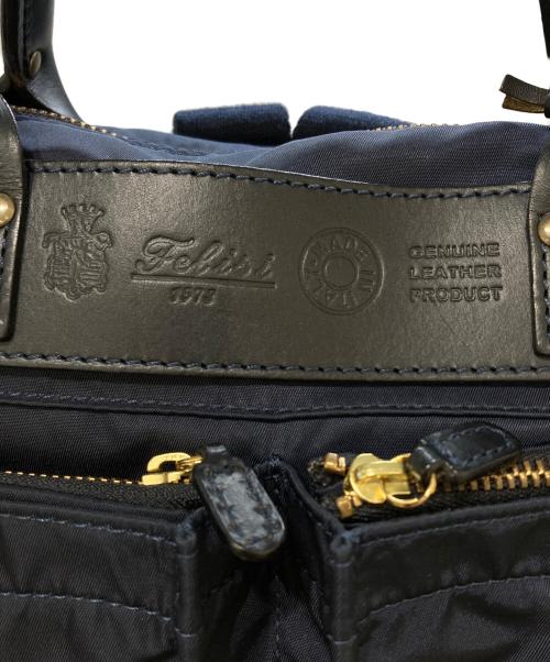 Felisi（フェリージ）Felisi (フェリージ) ヘルメットバッグ ネイビーの古着・服飾アイテム