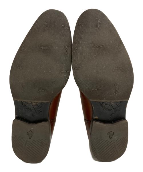 Jalan Sriwijaya（ジャランスリウァヤ）Jalan Sriwijaya (ジャランスリウァヤ) green label relaxing (グリーンレーベルリラクシング) 別注 ストレートチップシューズ　11120 ブラウン サイズ:7の古着・服飾アイテム