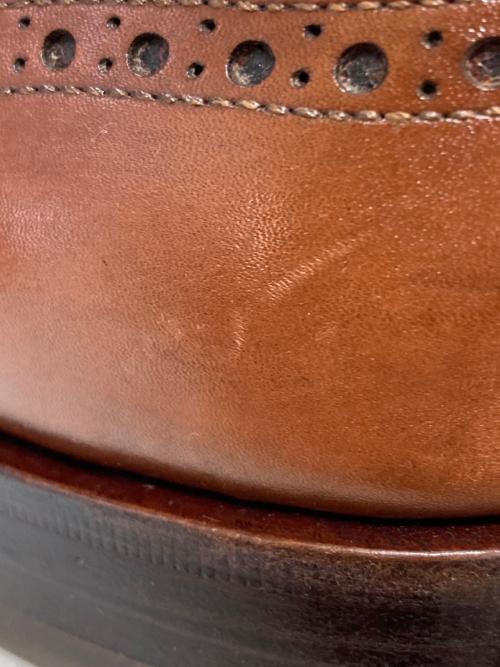 Jalan Sriwijaya（ジャランスリウァヤ）Jalan Sriwijaya (ジャランスリウァヤ) green label relaxing (グリーンレーベルリラクシング) 別注 ストレートチップシューズ　11120 ブラウン サイズ:7の古着・服飾アイテム