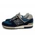 NEW BALANCE (ニューバランス) ローカットスニーカー　OM576OGN ネイビー サイズ:UK7：8000円