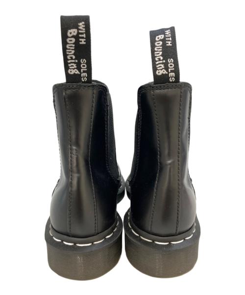 Dr.Martens（ドクターマーチン）Dr.Martens (ドクターマーチン) CORE 2976 WHITE STITCH チェルシーブーツ ブラック サイズ:EU41の古着・服飾アイテム