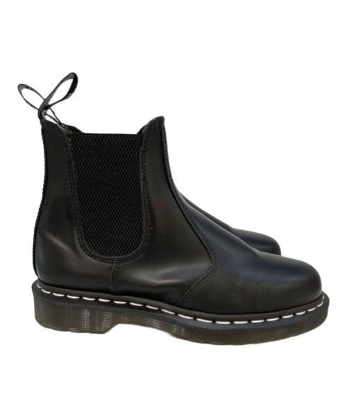 Dr.Martens（ドクターマーチン）Dr.Martens (ドクターマーチン) CORE 2976 WHITE STITCH チェルシーブーツ ブラック サイズ:EU41の古着・服飾アイテム