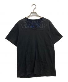Maison Margiela（メゾンマルジェラ）の古着「AIDSプリントTシャツ　S30GJ0003」｜ブラック