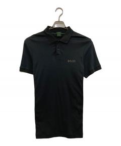 中古・古着通販】PRADA (プラダ) 鹿の子ポロシャツ ネイビー サイズ:L
