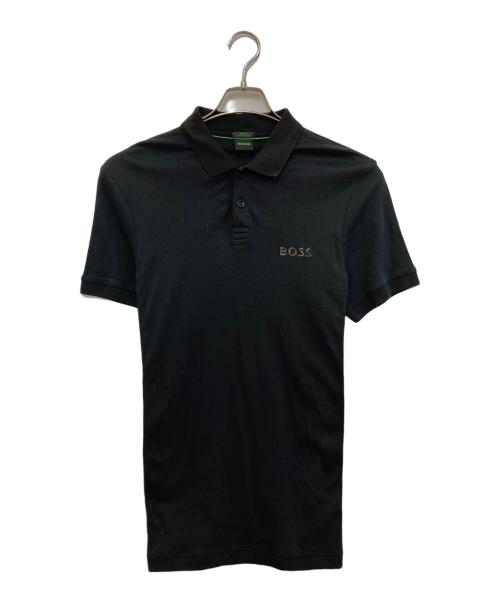 BOSS（ボス）BOSS (ボス) ポロシャツ ブラック サイズ:Mの古着・服飾アイテム