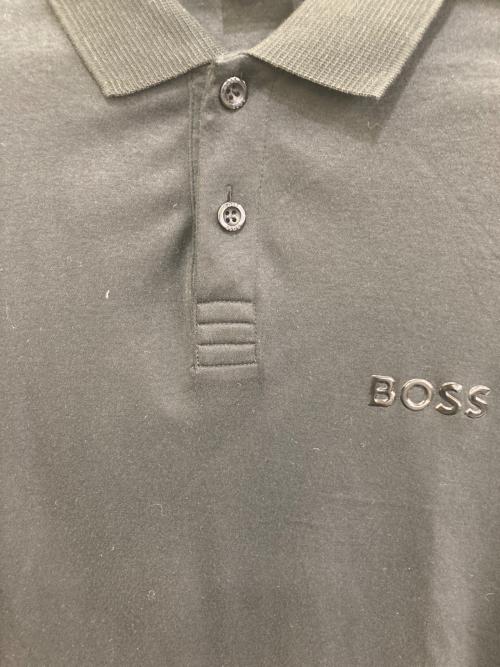 BOSS（ボス）BOSS (ボス) ポロシャツ ブラック サイズ:Mの古着・服飾アイテム