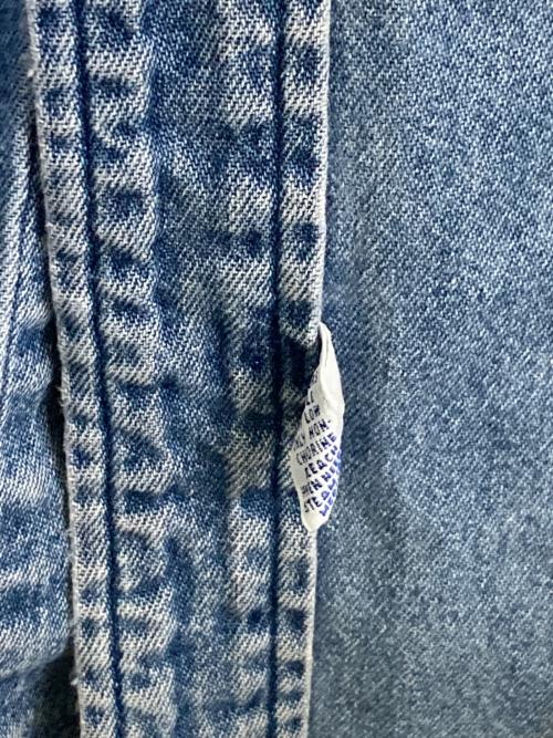 POLO RALPH LAUREN（ポロ・ラルフローレン）POLO RALPH LAUREN (ポロ・ラルフローレン) デニムシャツ インディゴ サイズ:Lの古着・服飾アイテム