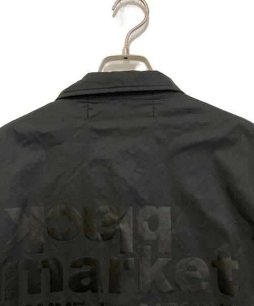 black market COMME des GARCONS（ブラックマーケットコムデギャルソン）black market COMME des GARCONS (ブラックマーケットコムデギャルソン) プリントコーチジャケット　OD-J004 ブラック サイズ:Lの古着・服飾アイテム