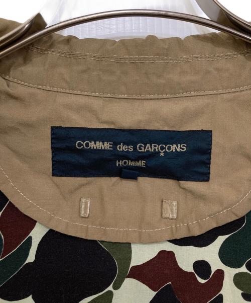 COMME des GARCONS HOMME（コムデギャルソン オム）COMME des GARCONS HOMME (コムデギャルソン オム) 裏地カモ柄コーチジャケット　HO-J064 ベージュ サイズ:XSの古着・服飾アイテム