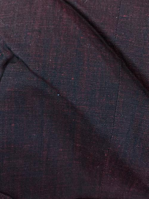 JIL SANDER（ジルサンダー）JIL SANDER (ジルサンダー) リネンモヘヤスラックス レッド サイズ:50の古着・服飾アイテム