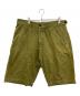 COMME des GARCONS SHIRT（コムデギャルソンシャツ）の古着「SPIRITプリントハーフパンツ　S24150」｜カーキ