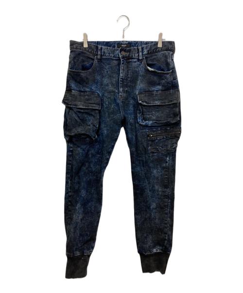 glamb（グラム）glamb (グラム) Paraffin Cargo Denim インディゴ サイズ:Lの古着・服飾アイテム