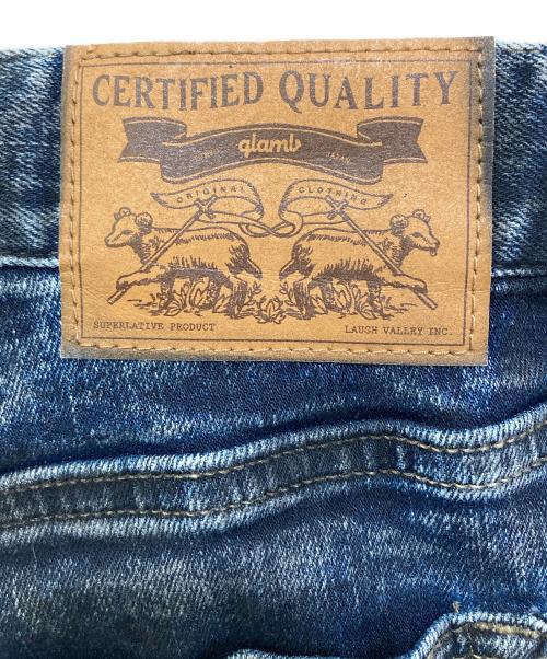 glamb（グラム）glamb (グラム) Paraffin Cargo Denim インディゴ サイズ:Lの古着・服飾アイテム
