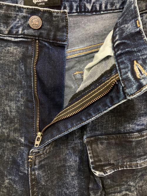 glamb（グラム）glamb (グラム) Paraffin Cargo Denim インディゴ サイズ:Lの古着・服飾アイテム