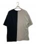 THE NORTHFACE PURPLELABEL (ザ・ノースフェイス パープルレーベル) Asymmetry Logo Tee グレー×ブラック サイズ:XL：5000円