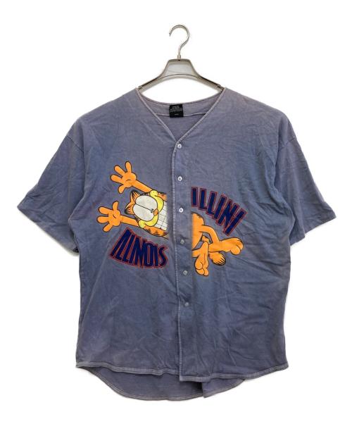 GARMENT GRAPHICS（ガーメント グラフィック）GARMENT GRAPHICS (ガーメント グラフィック) 90`s プリントTシャツ ネイビー サイズ:XLの古着・服飾アイテム