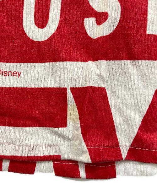 DISNEY（ディズニー）DISNEY (ディズニー) 90`sMICKEYプリントTシャツ ホワイト サイズ:1Xの古着・服飾アイテム