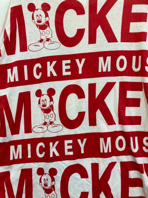 DISNEY（ディズニー）DISNEY (ディズニー) 90`sMICKEYプリントTシャツ ホワイト サイズ:1Xの古着・服飾アイテム