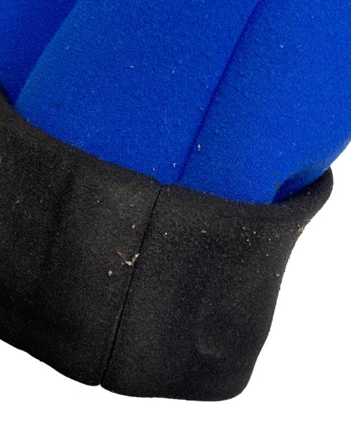 FUMITO GANRYU（フミトガンリュウ）FUMITO GANRYU (フミトガンリュウ) WATER RESISTANT PLEATED BLOUSON　Fu-1-BI-08 ブルー サイズ:3の古着・服飾アイテム