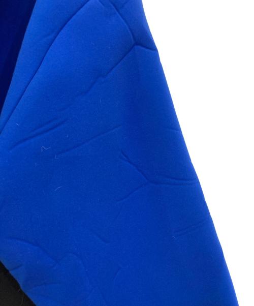 FUMITO GANRYU（フミトガンリュウ）FUMITO GANRYU (フミトガンリュウ) WATER RESISTANT PLEATED BLOUSON　Fu-1-BI-08 ブルー サイズ:3の古着・服飾アイテム