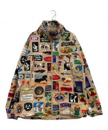 SUPREME（シュプリーム）の古着「GORE-TEX Stickers Shell Jacket」｜ベージュ
