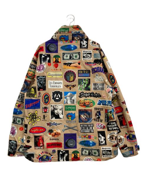 SUPREME（シュプリーム）SUPREME (シュプリーム) GORE-TEX Stickers Shell Jacket ベージュ サイズ:Lの古着・服飾アイテム