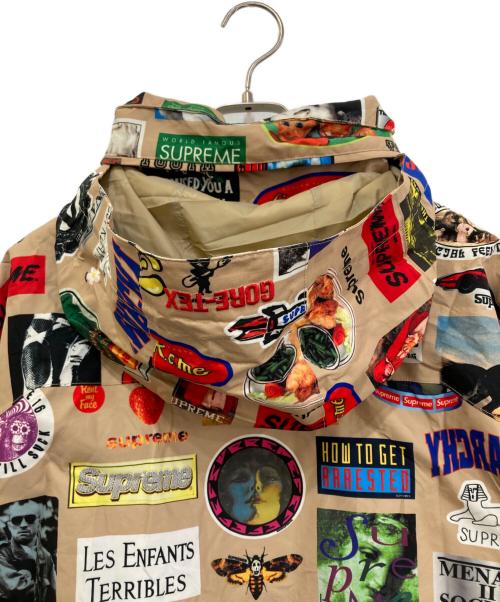 SUPREME（シュプリーム）SUPREME (シュプリーム) GORE-TEX Stickers Shell Jacket ベージュ サイズ:Lの古着・服飾アイテム
