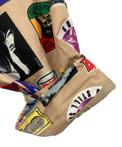 SUPREME（シュプリーム）SUPREME (シュプリーム) GORE-TEX Stickers Shell Jacket ベージュ サイズ:Lの古着・服飾アイテム