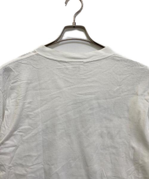 front pages（-）front pages (-) プリントTシャツ ホワイト サイズ:Ｌの古着・服飾アイテム