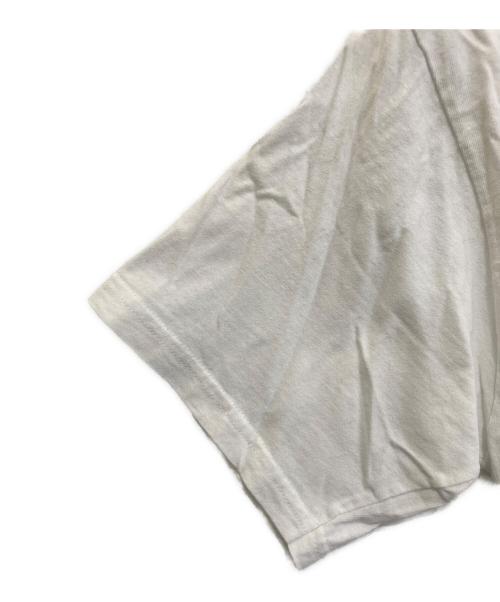 front pages（-）front pages (-) プリントTシャツ ホワイト サイズ:Ｌの古着・服飾アイテム