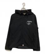 A BATHING APEア ベイシング エイプ）の古着「フーデッドジャケット　001GD0201003X」｜ブラック