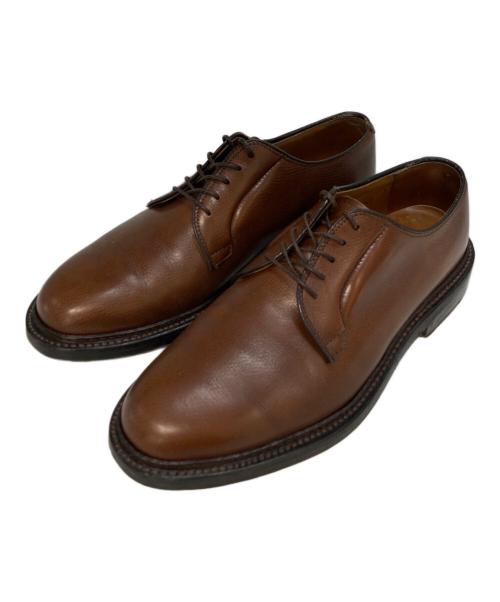 SHIPS（シップス）SHIPS (シップス) Alden (オールデン) アルパイングレインカーフバリーラスト/レザーシューズ　2H/7X040 ブラウン サイズ:6 1/2の古着・服飾アイテム