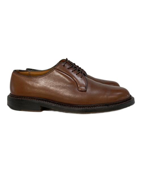 SHIPS（シップス）SHIPS (シップス) Alden (オールデン) アルパイングレインカーフバリーラスト/レザーシューズ　2H/7X040 ブラウン サイズ:6 1/2の古着・服飾アイテム