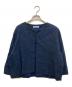 house of lotus（ハウスオブロータス）の古着「ノーカラージャケット　10132-01-503」｜ネイビー