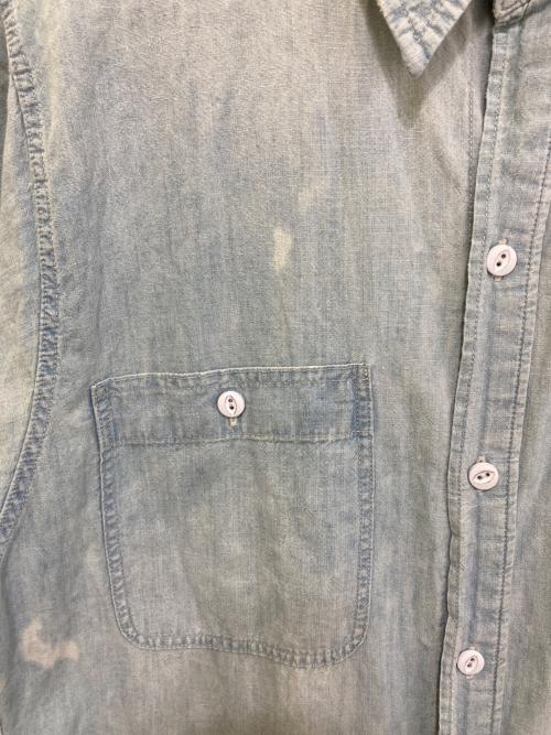 POLO RALPH LAUREN（ポロ・ラルフローレン）POLO RALPH LAUREN (ポロ・ラルフローレン) シャンブレーシャツワンピース インディゴ サイズ:Sの古着・服飾アイテム