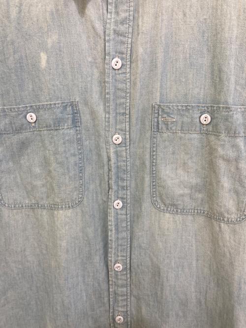 POLO RALPH LAUREN（ポロ・ラルフローレン）POLO RALPH LAUREN (ポロ・ラルフローレン) シャンブレーシャツワンピース インディゴ サイズ:Sの古着・服飾アイテム