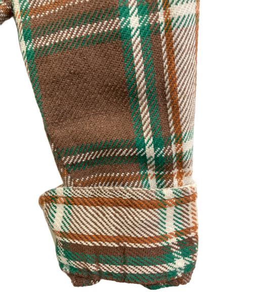 big mac（ビッグマック）big mac (ビッグマック) 70`sネルシャツ ブラウン サイズ:Mの古着・服飾アイテム