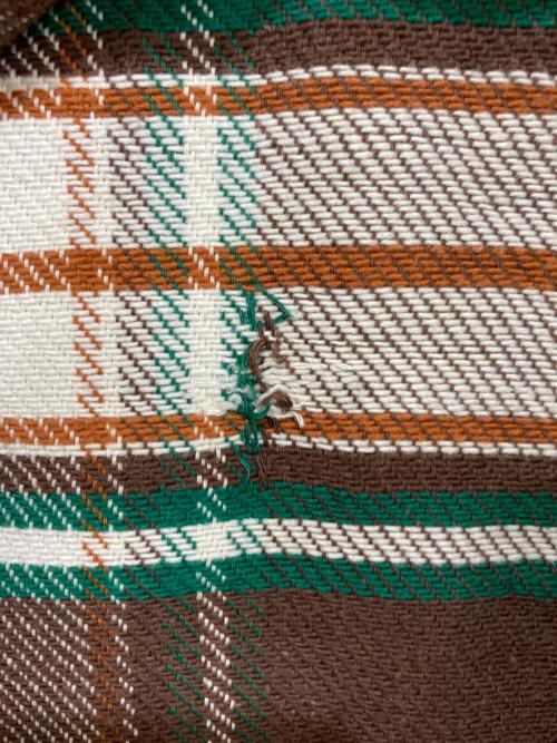 big mac（ビッグマック）big mac (ビッグマック) 70`sネルシャツ ブラウン サイズ:Mの古着・服飾アイテム