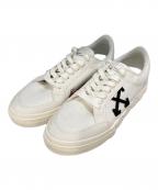 OFFWHITEオフホワイト）の古着「VULCANIZED LOW CANVAS」｜ホワイト