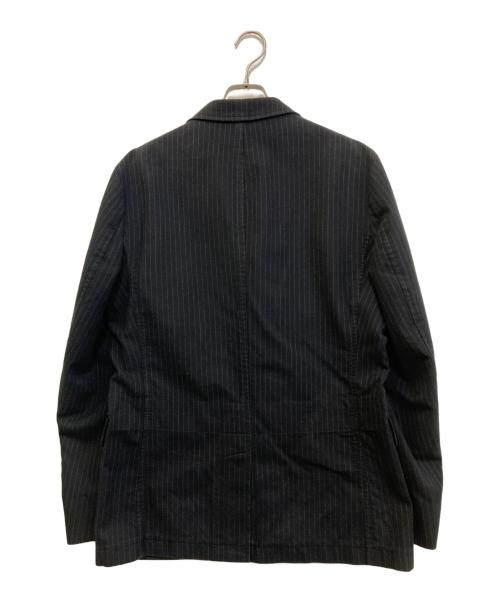 POLO RALPH LAUREN（ポロ・ラルフローレン）POLO RALPH LAUREN (ポロ・ラルフローレン) ピンストライプ3Bジャケット ブラック サイズ:38の古着・服飾アイテム