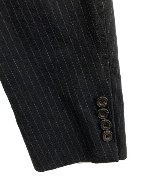 POLO RALPH LAUREN（ポロ・ラルフローレン）POLO RALPH LAUREN (ポロ・ラルフローレン) ピンストライプ3Bジャケット ブラック サイズ:38の古着・服飾アイテム