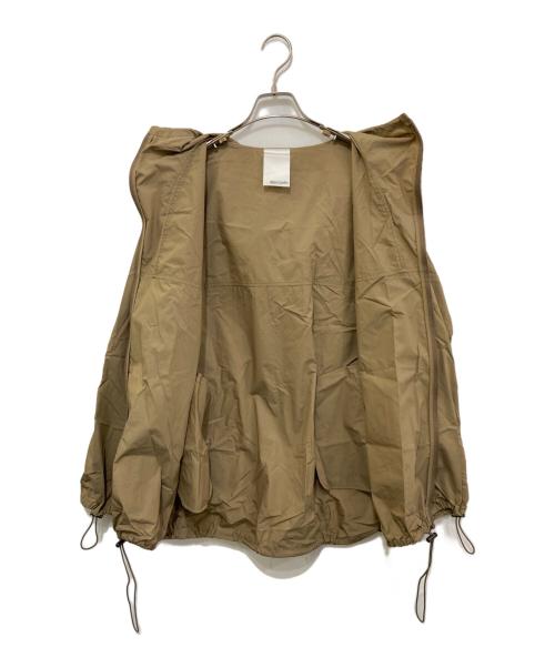 Whim Gazette（ウィムガゼット）Whim Gazette (ウィムガゼット) ギャザーオーバーブルゾン ベージュ サイズ:FREEの古着・服飾アイテム