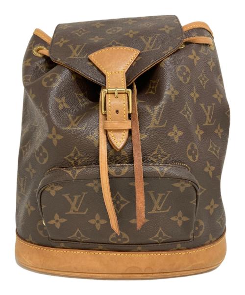 LOUIS VUITTON（ルイ ヴィトン）LOUIS VUITTON (ルイ ヴィトン) モンスリMM リュック　M51136 ブラウンの古着・服飾アイテム