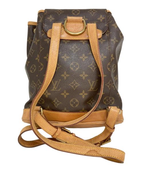 LOUIS VUITTON（ルイ ヴィトン）LOUIS VUITTON (ルイ ヴィトン) モンスリMM リュック　M51136 ブラウンの古着・服飾アイテム