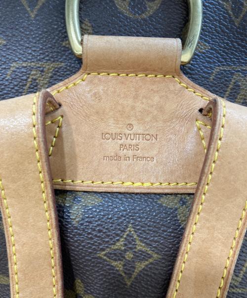 LOUIS VUITTON（ルイ ヴィトン）LOUIS VUITTON (ルイ ヴィトン) モンスリMM リュック　M51136 ブラウンの古着・服飾アイテム
