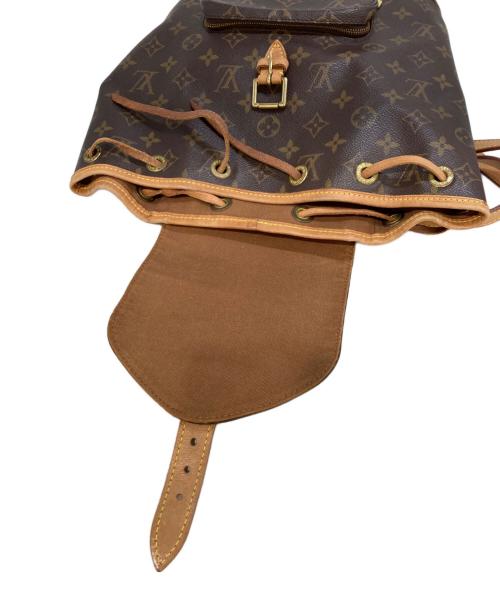 LOUIS VUITTON（ルイ ヴィトン）LOUIS VUITTON (ルイ ヴィトン) モンスリMM リュック　M51136 ブラウンの古着・服飾アイテム